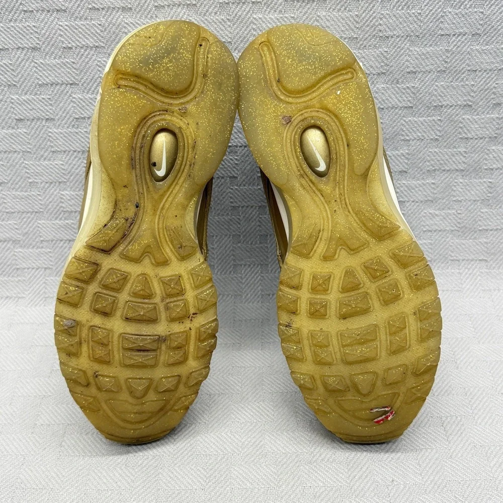 Nike Air Max 97 LX Metallic Gold Women's Size 8 CJ0625-700‎